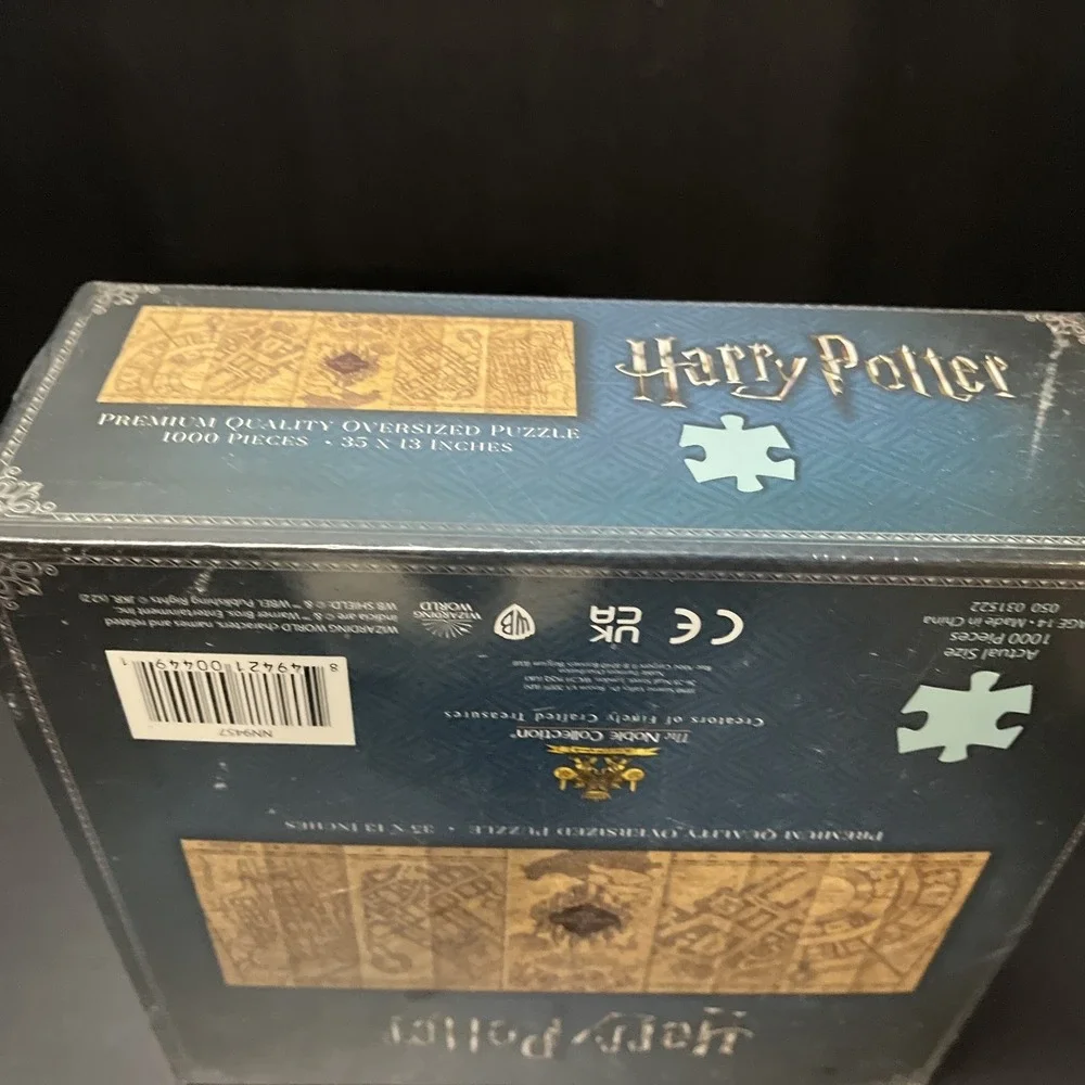 Harry Potter MARAUDER'S MAP Premium Jigsaw Puzzle (1000 Pieces) Sealed NEW
